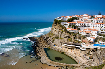 Central Portugal coast village
